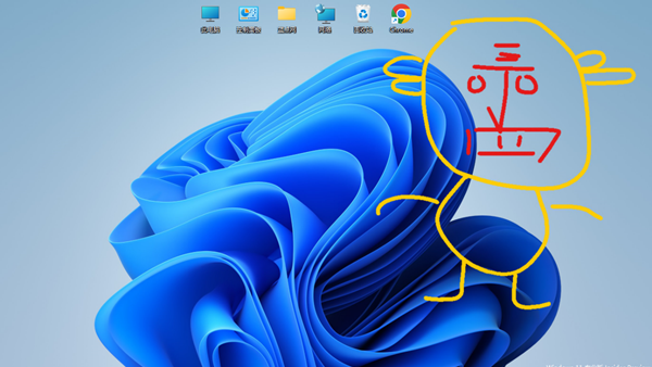 [技巧] 开启Windows 11开发版桌面贴纸和自定义涂鸦功能