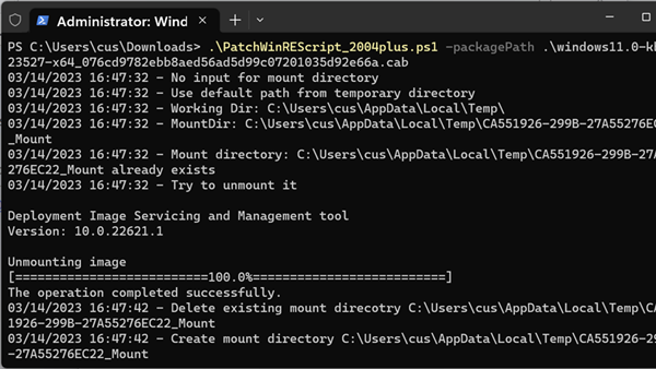 微软发布PowerShell脚本修复Windows 10/11 WinRE BitLocker绕过漏洞
