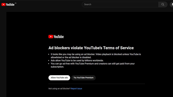 YouTube反广告拦截后 广告拦截类软件安装量和卸载量都在激增