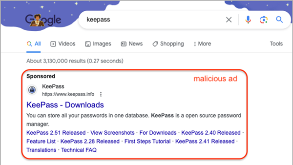 开源密码管理器KeePass被黑客利用 黑客利用开源代码制作恶意版本传播发起勒索攻击
