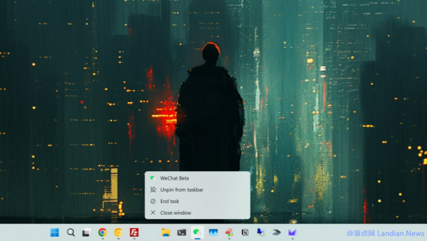 [技巧] 开启Windows 11任务栏右键杀进程选项 可快速杀掉进程避免后台运行