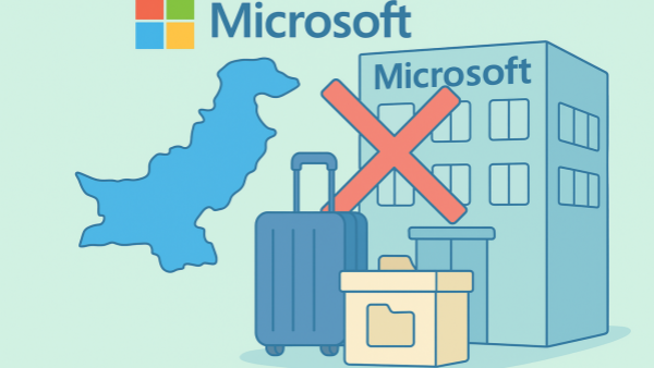 微软宣布关闭自2000年以来的巴基斯坦业务 但后续将继续提供支持