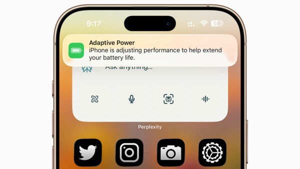 苹果在iOS 26 Beta 7中增加自适应电源启用通知 但启用时告知用户性能被降低