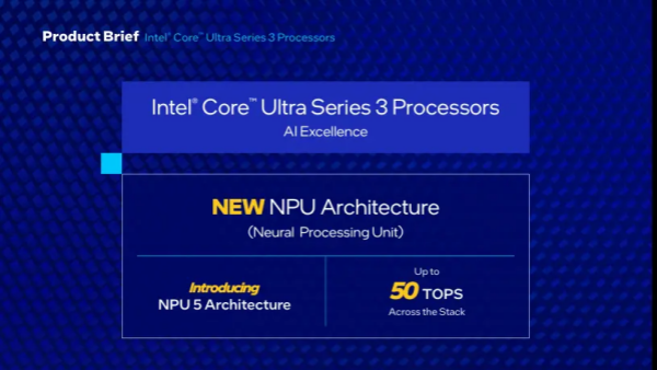英特尔发布全新的酷睿Ultra 300系列AI处理器 基于英特尔18A(即2纳米)工艺打造