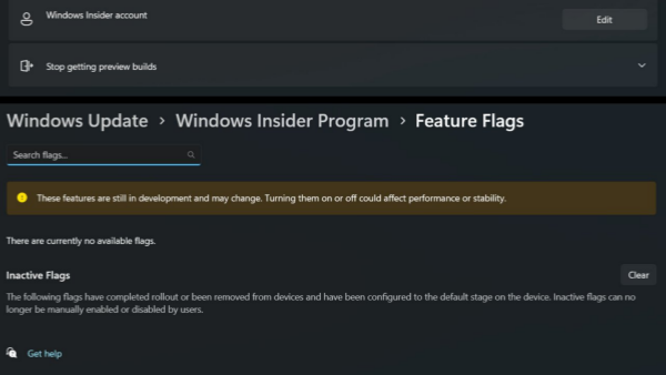 微软真开窍了！Windows 11测试版现支持开启实验性功能 无需借助ViveTool
