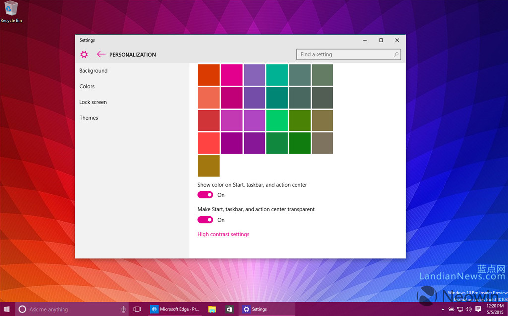 [画廊]Windows 10 Build 10108版多图