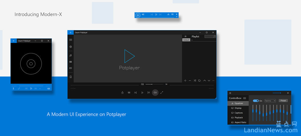 [下载]Modern UI风格的PotPlayer皮肤分享