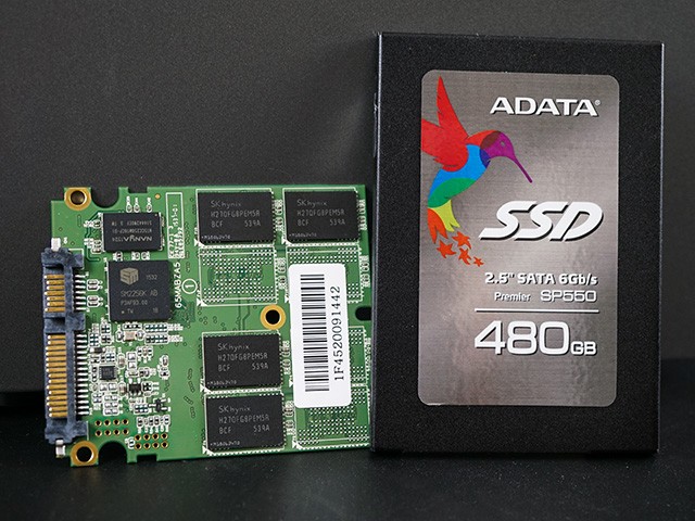 ADATA威刚推出读写速度550/510MB每秒的SP550系列SSD 售价269元起
