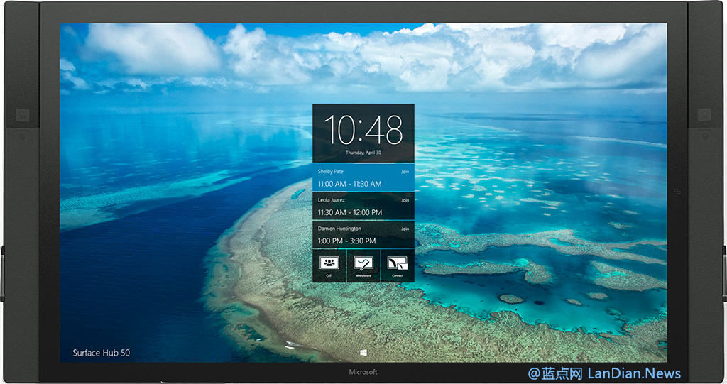 微软拖了半年后终于开始出货巨屏Windows 10设备---Surface Hub