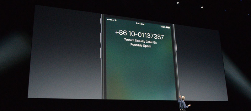 苹果将为中国区的iOS用户加入骚扰电话识别功能