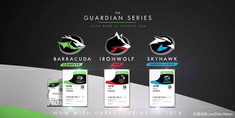 希捷推出消费级容量高达10TB的BarraCuda系列硬盘
