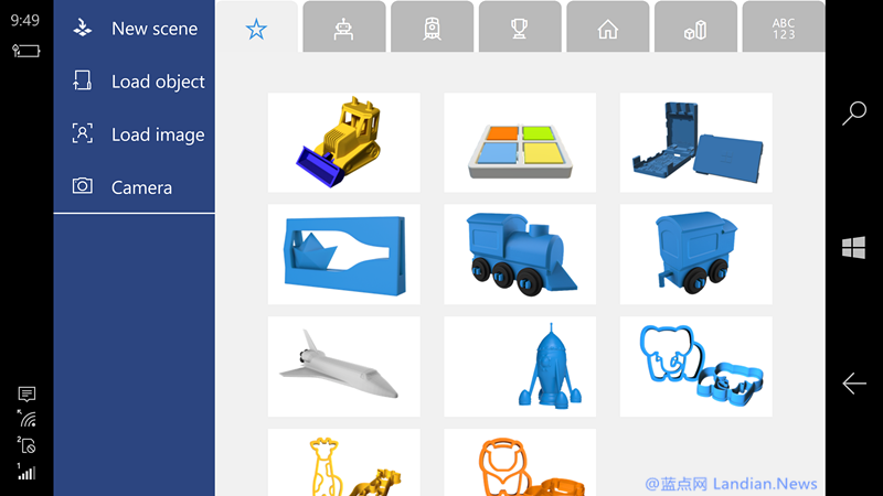 微软推出3D Builder允许用户在移动设备上创建3D内容