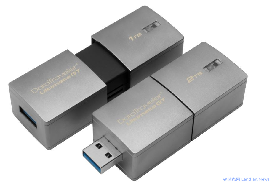 Kingston发布使用USB 3.1接口、容量高达2TB的U盘