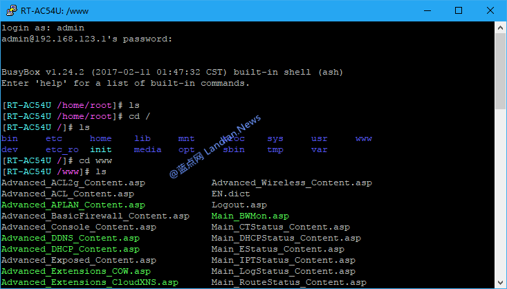华硕及PandoraBox固件如何启用SSH和SFTP连接