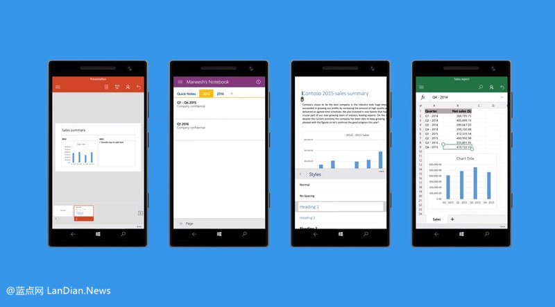 微软更新Office Mobile版并新增协同编辑功能