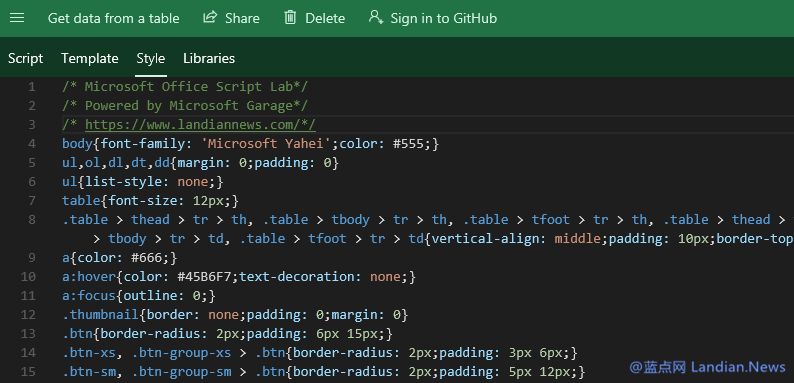 微软新项目允许用户在Office中运行JavaScript脚本