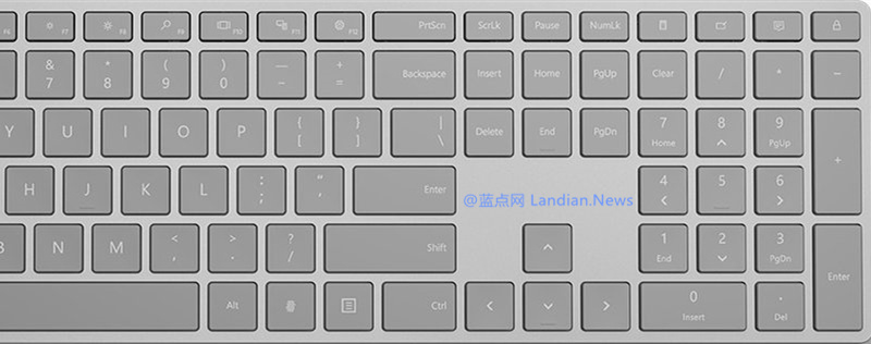 129美元：微软指纹识别键盘现在已经上市开卖