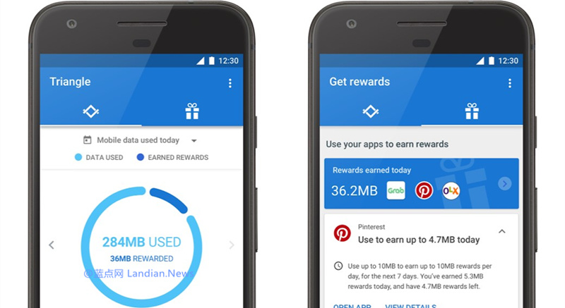 谷歌推出Triangle应用帮助用户限制和节省流量