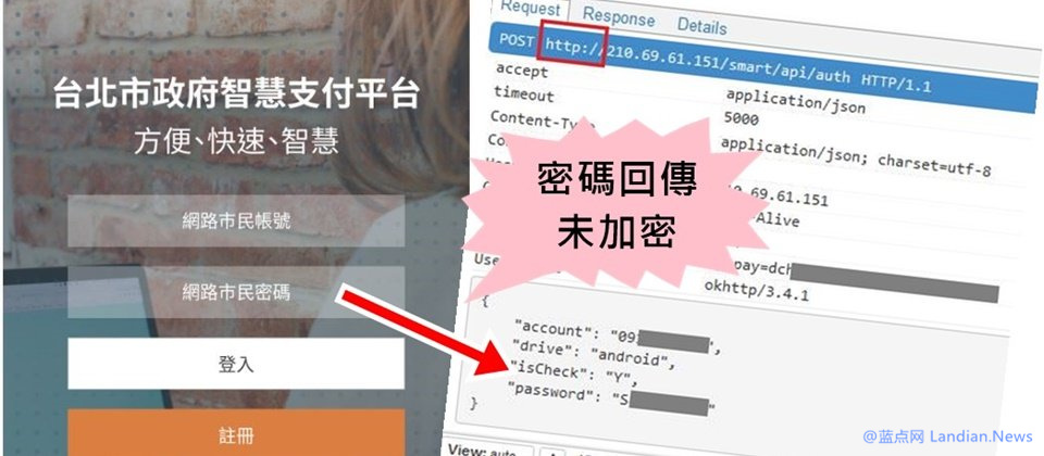 台湾主导的移动支付应用因明文传输密码上线即被下架