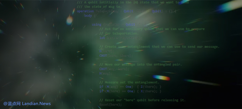 微软面向开发者发布免费的量子开发套件预览版