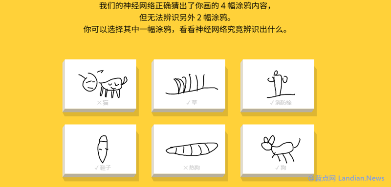 谷歌趁着中国狗年春节推出神经网络涂鸦猜测游戏