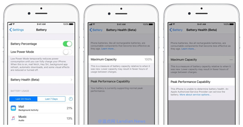 即将到来的iOS 11.3电池健康功能将允许用户控制降频