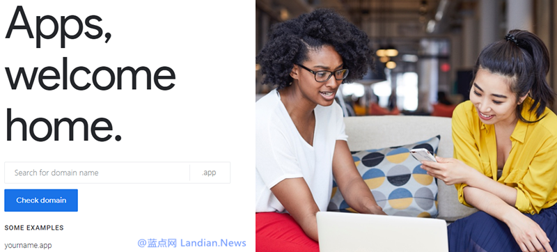 谷歌旗下注册局已经开启新顶级域名.APP的预注册