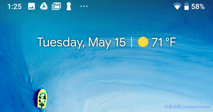 Android P版顶部至多显示四个通知图标用来兼容刘海屏