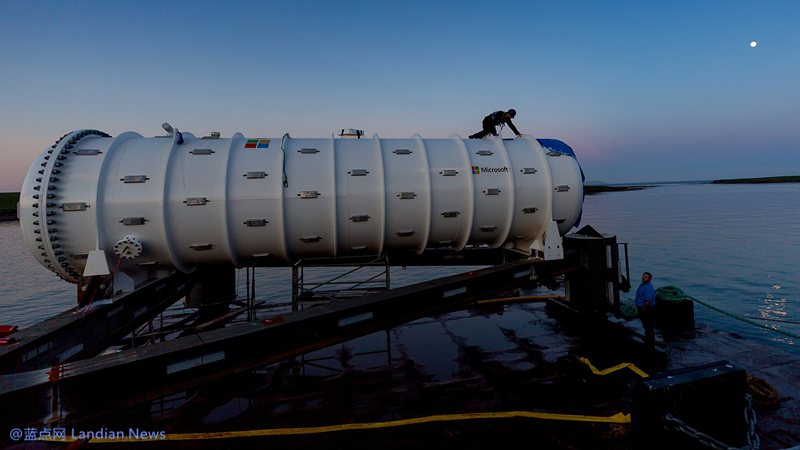 创意与科技的碰撞：微软在苏格兰北部投放海下数据中心