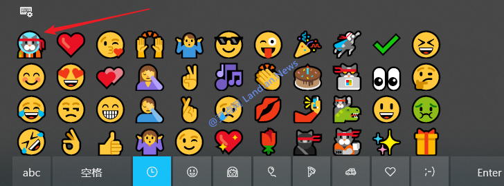 微软悄悄在Windows 10内置独占设计的太空猫?‍?表情