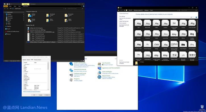 爱好者抱怨微软并没有完成Windows 10黑色主题的开发
