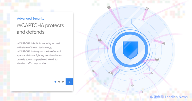 谷歌宣布自动化验证码技术reCAPTCHA v3版正式发布