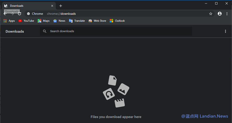 谷歌浏览器继续完善黑色主题模式 下载记录等UI已更新