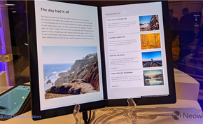 [画廊] Windows 10X版在可折叠电脑上的实际体验是什么样子的？
