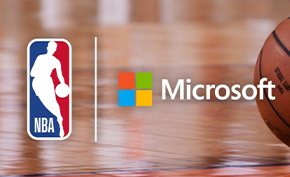微软与NBA宣布达成长期合作伙伴关系 将提供赛事直播、点播服务