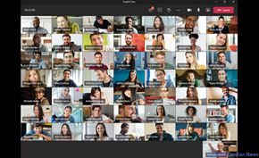 微软现已为Microsoft Teams添加了之前承诺的49人同时视频功能