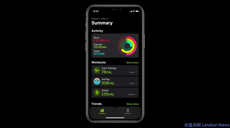 苹果为Apple Watch带来Watch OS 7:新增睡眠监测功能和更多运动识别
