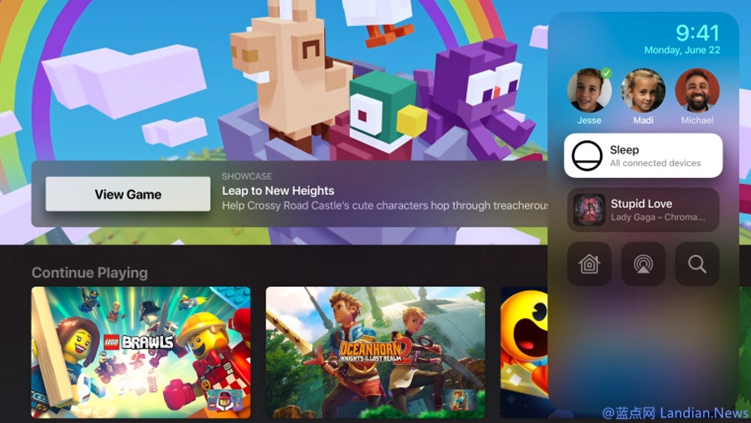 苹果为tvOS 14带来全新的画中画显示模式以及更方便的用户切换功能