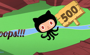 代码托管平台GitHub再次出现500故障 目前官方正在进行排查和修复中