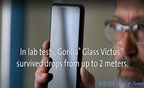 康宁推出大猩猩玻璃Victus：2米跌落完好无损，防划伤性能为历代最强