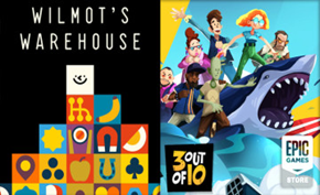 Epic喜加二:《3 out of 10, EP 1》、《威尔莫特的仓库》 下周送《遗迹》