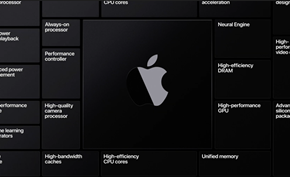 爆料称苹果A14X Bionic芯片处理器性能接近持平英特尔酷睿i9-9880H