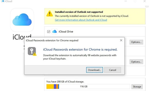 苹果发布的iCloud密码扩展被撤回 估计发布前都没有进行严格测试