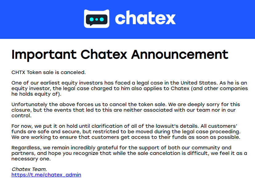 美国财政部制裁加密货币交易所ChatEx 涉嫌为勒索软件提供洗钱