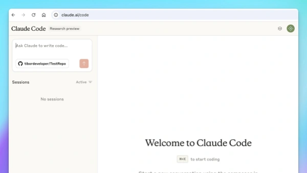 人工智能编码工具Claude Code正在开发网页版 帮助开发者在浏览器中构建项目
