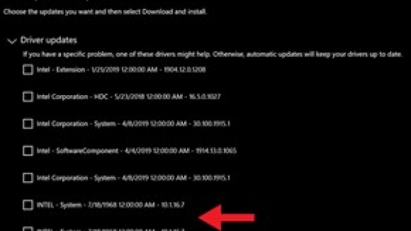 微软解释为什么Windows 10/11有时候会自动下载1968年的英特尔驱动